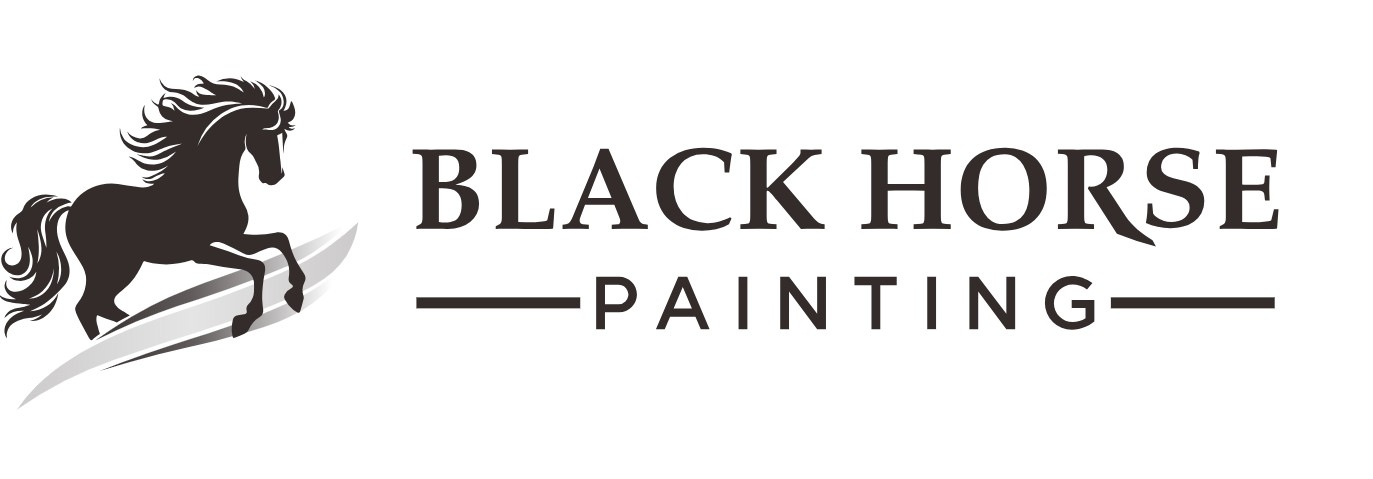 Black Horse Painting
