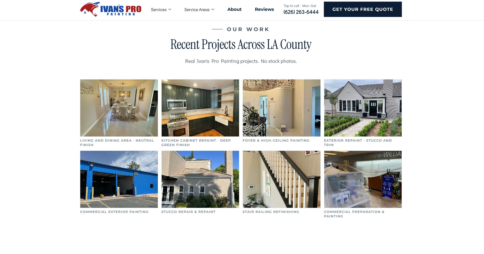 Ivan's Pro Painting: Real project photos, no stock