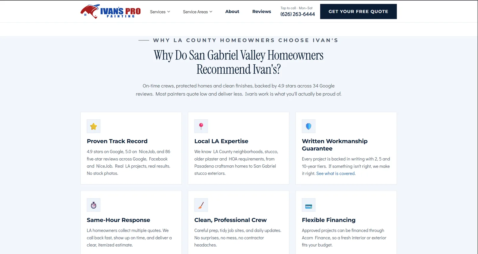 Ivan's Pro Painting: Why homeowners choose them